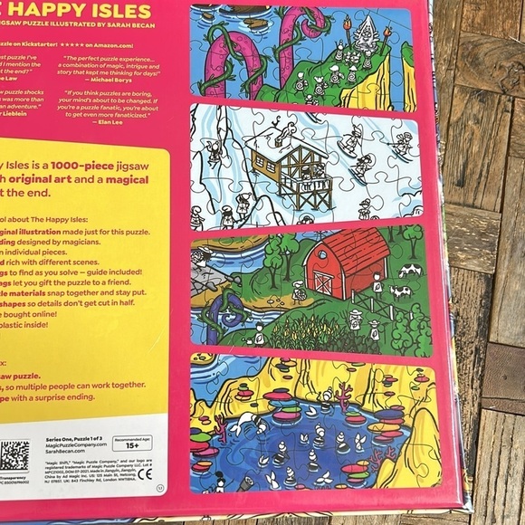 The Happy Isles Magic Puzzle Company 1000 Piece Jigsaw Puzzle NWT - Picture 9 of 9